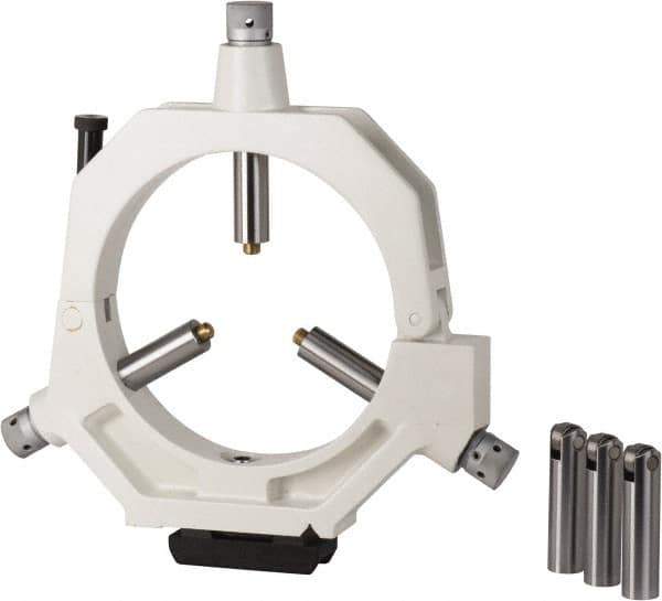 Clausing - Steady Lathe Rest - Compatible with Toolroom Lathes, 6-1/8 to 15" Workpiece Diam - Industrial Tool & Supply