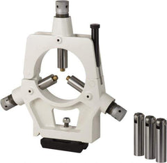 Clausing - Steady Lathe Rest - Compatible with Toolroom Lathes, 3/8 to 9" Workpiece Diam - Industrial Tool & Supply