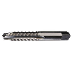 ‎#8-36 UNF 2 Flute H2 HSS Standard Plug Chamfer Spiral Point Tap- Bright - Exact Industrial Supply