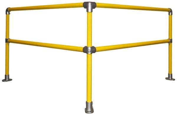 Kee - Pipe Rail Kits Kit Style: Corner Pipe Size (Inch): 1-1/2 - Industrial Tool & Supply