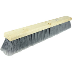 18″ Vortec Pro Fine Sweep Floor Brush, Flagged Grey Polystyrene Fill - Industrial Tool & Supply