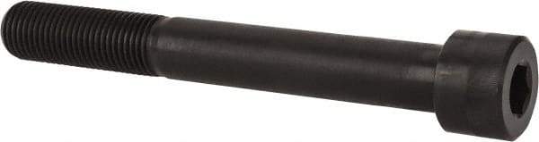 Holo-Krome - 1-1/2 - 6 UNC Hex Socket Drive, Socket Cap Screw - Alloy Steel, Black Oxide Finish, Partially Threaded, 12" Length Under Head - Industrial Tool & Supply