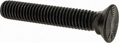 Value Collection - 3/8-16 UNC, 2-1/4" OAL, Steel Plow Bolt - Uncoated, Grade 5 - Industrial Tool & Supply