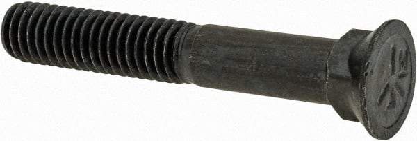 Value Collection - 3/8-16 UNC, 2-1/2" OAL, Steel Plow Bolt - Uncoated, Grade 5 - Industrial Tool & Supply