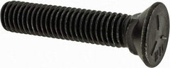 Value Collection - 7/16-14 UNC, 2-1/4" OAL, Steel Plow Bolt - Uncoated, Grade 5 - Industrial Tool & Supply