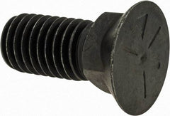Value Collection - 1/2-13 UNC, 1-1/4" OAL, Steel Plow Bolt - Uncoated, Grade 5 - Industrial Tool & Supply