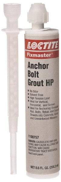 Loctite - 8.6 fl oz Epoxy Anchoring Adhesive - 20 min Working Time, 29 CFR 1910.1200 - Industrial Tool & Supply