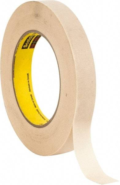 3M - 3/4" Wide x 60 Yd Long Tan Paper Masking Tape - Series 234, 5.9 mil Thick, 27 In/Lb Tensile Strength - Industrial Tool & Supply