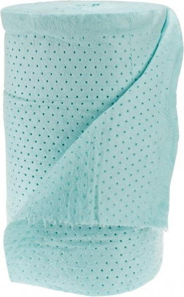 PRO-SAFE - 58 Gal Capacity per Package, Universal Roll - 150' Long x 30" Wide, Green, Polypropylene - Industrial Tool & Supply