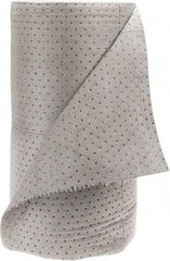 PRO-SAFE - 60 Gal Capacity per Package, Universal Roll - 150' Long x 30" Wide, Gray, Polypropylene - Industrial Tool & Supply