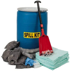 PRO-SAFE - Universal Spill Kit - 55 Gal Polypropylene Drum - Industrial Tool & Supply