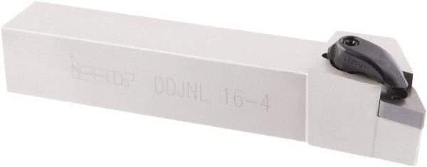 Iscar - DDJN, Left Hand Cut, 7° Lead Angle, 1" Shank Height x 1" Shank Width, Negative Rake Indexable Turning Toolholder - 6" OAL, DNMG Insert Compatibility, Series R-Clamp - Industrial Tool & Supply