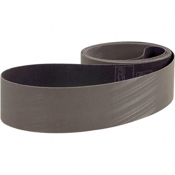3M - 4" Wide x 132" OAL, A30 Grit, Aluminum Oxide Abrasive Belt - Aluminum Oxide, Coated, Cloth Backing, Dry, Series 237AA - Industrial Tool & Supply