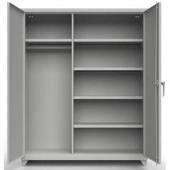 Strong Hold - Storage Cabinets Type: Wardrobe Width (Inch): 60 - Industrial Tool & Supply