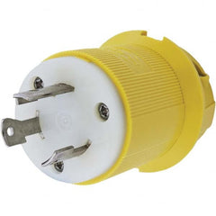 Hubbell Wiring Device-Kellems - 250V 30A NEMA L6-30P Marine Twist Lock Plug - Industrial Tool & Supply