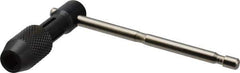 Irwin - #0 to 1/4" Tap Capacity, T Handle Tap Wrench - 5-1/4" OAL - Exact Industrial Supply