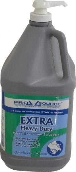PRO-SOURCE - 1 Gal Pump Bottle Liquid Hand Cleaner - Bright Green, Lemon Lime Scent - Industrial Tool & Supply