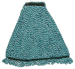 Rubbermaid - Green Head Band, Medium Microfiber Mop Pad - Industrial Tool & Supply