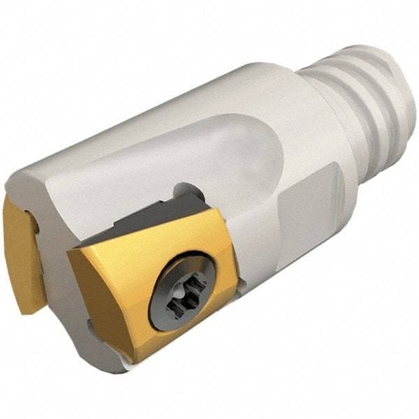 Iscar - 1/2" Cut Diam, 0.197" Max Depth of Cut, 0.63" OAL, Indexable Square Shoulder End Mill - T290 LN.T 0502 Inserts, T08 Modular Connection, 90° Lead Angle, Series SumoMill - Industrial Tool & Supply