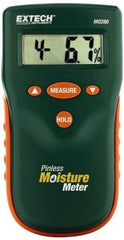 Extech - Pinless Moisture Meter - LCD Display - Industrial Tool & Supply