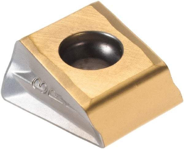Iscar - T490 LNMT1306 PNTR Grade IC330 Carbide Milling Insert - TiCN/TiN Finish, 0.514" Thick, 0.79mm Corner Radius - Industrial Tool & Supply