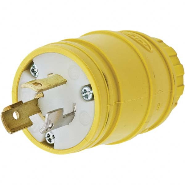 Hubbell Wiring Device-Kellems - 125V 20A NEMA L5-15P Industrial Twist Lock Plug - Industrial Tool & Supply