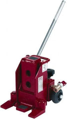 GKS - 5 Ton Capacity Toe Jack - 0.6" to 15-1/2" High, 5-1/2" Piston Stroke - Industrial Tool & Supply