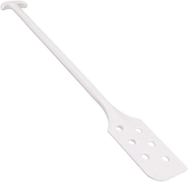 Remco - White Polypropylene Mixing Paddle with Holes - 40" Overall Length - Industrial Tool & Supply