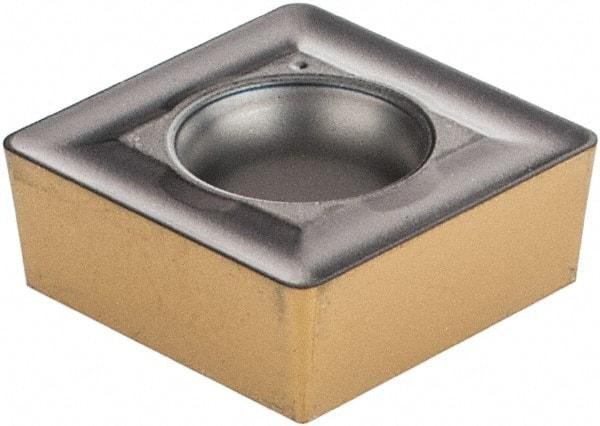 Iscar - SCMT432 Grade IC807 Carbide Turning Insert - TiAlN Finish, 90° Square, 1/2" Inscr Circle, 3/16" Thick, 1/32" Corner Radius - Industrial Tool & Supply