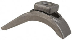 Gibraltar - 5/8" Stud, Carbon Steel, Plain Strap Clamp - 5-1/16" OAL x 1-5/8" Wide x 2-1/4" High, Plain Nose - Industrial Tool & Supply