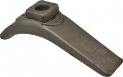 Gibraltar - 3/4" Stud, Carbon Steel, Plain Strap Clamp - 8" OAL x 2-1/8" Wide x 4" High, Plain Nose - Industrial Tool & Supply