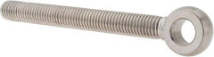 Gibraltar - 5/8-11, External Male Thread, Stainless Steel, Eye Hole Head, Rod End - Uncoated, 5/8" Shank Diam, 6" Hole Center to End, Grade 304, 5-1/4" Thread Length - Industrial Tool & Supply