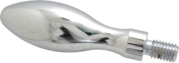 Gibraltar - 1/2-13 Threaded Stem, Fixed Handwheel & Machine Handle - Carbon Steel Bulb Shape Handle, 13/16" Long Carbon Steel Stem, 3-3/4" Handle Length, 4-9/16" OAL - Industrial Tool & Supply