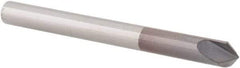 Value Collection - 1/8" Diam x 1/16" Length of Cut, 1/8" Shank Diam, 90° Included Angle, Solid Carbide, Conical Point Engraving Cutter - 1-1/2" Overall Length, Right Hand Cut, AlTiN Coated - Industrial Tool & Supply