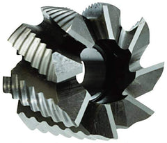 Keo - 4" Diam, 1-1/2" Arbor Hole Diam, 2-1/4" Length of Cut, 10 Flute, Cobalt, Rougher Shell End Mill - Right Hand Cut, Right Hand Spiral Flute, Uncoated - Industrial Tool & Supply