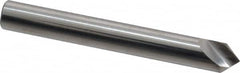 Hertel - 1/4" Head Diam, 1/4" Shank Diam, 1 Flute 82° Solid Carbide Countersink - Industrial Tool & Supply