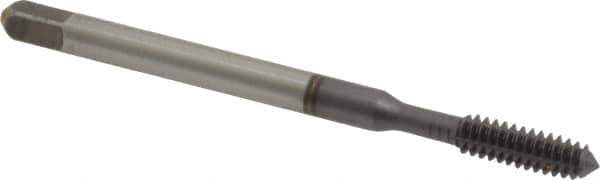 Hertel - #6-32 UNC H3 Thread Limit Plug Thread Forming Tap - High Speed Steel, TiCN Finish, 2" OAL - Exact Industrial Supply