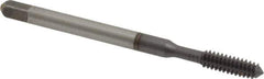 Hertel - #6-32 UNC H3 Thread Limit Plug Thread Forming Tap - High Speed Steel, TiCN Finish, 2" OAL - Exact Industrial Supply