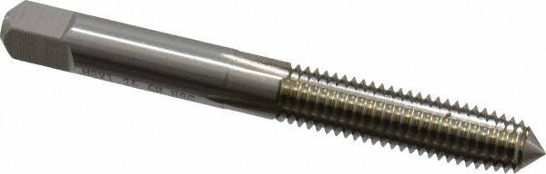 Hertel - M8x1.25 Metric Coarse D9 Thread Limit Plug Thread Forming Tap - High Speed Steel, 2-23/32" OAL - Exact Industrial Supply