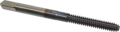 Hertel - #10-24 UNC H4 Thread Limit Bottoming Thread Forming Tap - High Speed Steel, TiCN Finish, 2-3/8" OAL - Exact Industrial Supply