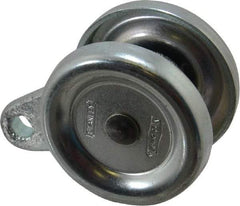 National Mfg. - Single Axle Box Rail Hanger with Bumper - Use with Square Box Track - Industrial Tool & Supply