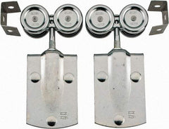 National Mfg. - 2 Piece, Box Rail Hanger with Strap - Use with Square Box Track - Industrial Tool & Supply