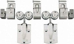 National Mfg. - Box Rail Hanger with Brackets - Use with Square Box Track - Industrial Tool & Supply