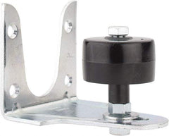 National Mfg. - Commercial Zinc Plated Steel Stay Roller - Up to 2-1/4" Door Thickness - Industrial Tool & Supply