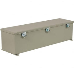 Wiegmann - NEMA 12 Steel Junction Box Enclosure with Hinge Cover - Industrial Tool & Supply