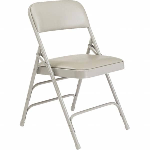 National Public Seating - Folding Chairs Pad Type: Folding Chair w/Vinyl Padded Seat Material: Vinyl; Steel - Industrial Tool & Supply