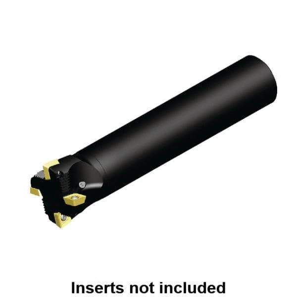 Kennametal - 32mm Cut Diam, 11mm Max Depth of Cut, 25mm Shank Diam,Indexable Plunge End Mill - Cylindrical Shank, SD.T 43.. Insert Style, Through Coolant - Industrial Tool & Supply