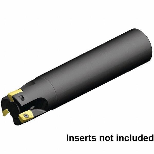 Kennametal - 1" Cut Diam, 1" Shank Diam, 7.989" OAL, Indexable Square Shoulder End Mill - Cylindrical Shank, 0° Lead Angle - Industrial Tool & Supply