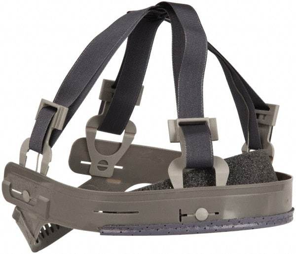 MSA - 4 Point Suspension, Pinlock, Replacement Suspension - MSA V-Gard Compatibility, Nylon - Industrial Tool & Supply