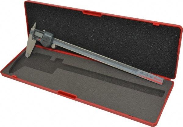 Starrett - 0 to 300mm Range, 0.01mm Resolution, IP67 Electronic Caliper - Stainless Steel with 2-1/2" Stainless Steel Jaws, 0.02mm Accuracy, Serial Output - Industrial Tool & Supply